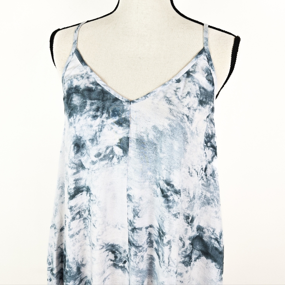 🦋LAST🦋 NWT Grade & Gather Cocoon Maxi Dress, Teal Dust, Size Small - Picture 3 of 5
